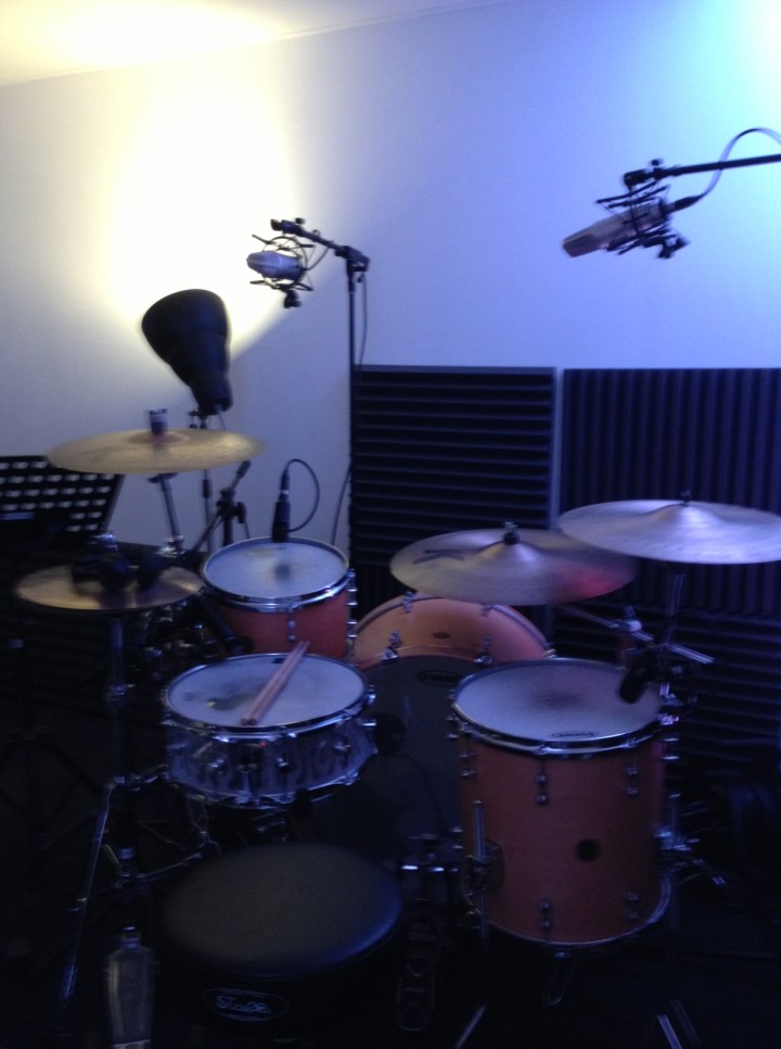 Work in Progress in de studio